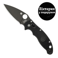 Нож Spyderco Manix 2 Black Blade BD1 C101PBBK2
