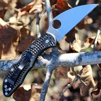Складной нож Spyderco Delica 4 Wharncliffe black C11FPWCBK
