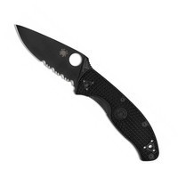Складной нож Spyderco Tenacious Black Blade FRN 19,7 см C122PSBBK