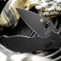 Складной нож Spyderco Manix 2 XL Black Blade S30V C95GPBBK2
