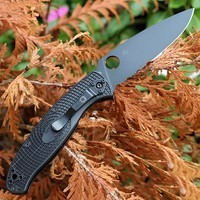 Складной нож Spyderco Resilience Black Blade FRN C142PSBBK