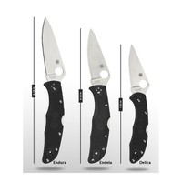 Складной нож Spyderco Endela black C243SBK
