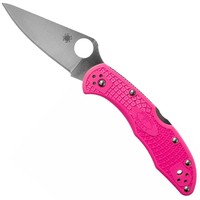 Фото Складной нож Spyderco Delica 4 Flat Ground S30V pink C11FPPNS30V