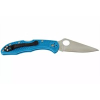 Фото Складной нож Spyderco Delica 4 Flat Ground blue C11FPBL