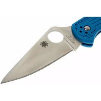 Фото Складной нож Spyderco Delica 4 Flat Ground blue C11FPBL