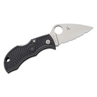Фото Складной нож Spyderco Manbug Lightweight Leaf black MBKLFS