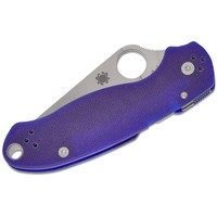 Фото Складной нож Spyderco Para 3 G-10 S110V dark blue C223GPDBL