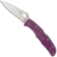 Фото Нож Spyderco Endura 4 Flat Ground purple C10FPPR