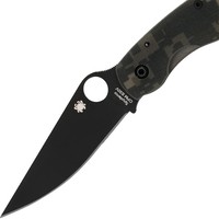 Фото Нож Spyderco Military Black Blade camo C36GPCMOBK