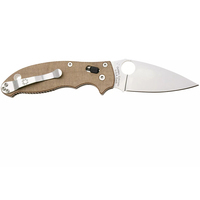 Фото Нож Spyderco Manix 2 Brown Canvas brown C101MPCW2