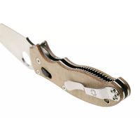 Нож Spyderco Manix 2 Brown Canvas brown C101MPCW2