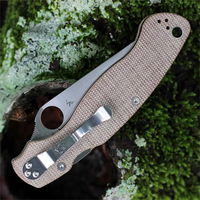 Нож Spyderco Military 2 brown C36MPCW2