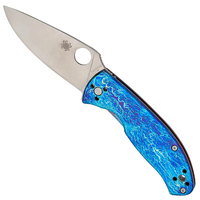 Фото Нож Spyderco Tenacious blue C122TIBLD2P